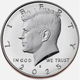 2025-S Silver Proof Kennedy Half Dollar .999