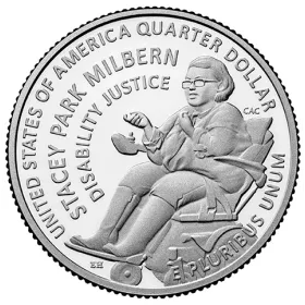 2025-S Silver Proof Stacey Park Milbern American Women Quarter .999
