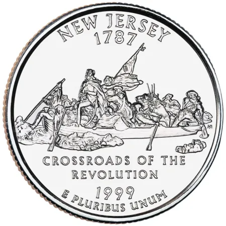 1999-P New Jersey State Quarter
