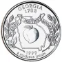 1999-D Georgia State Quarter