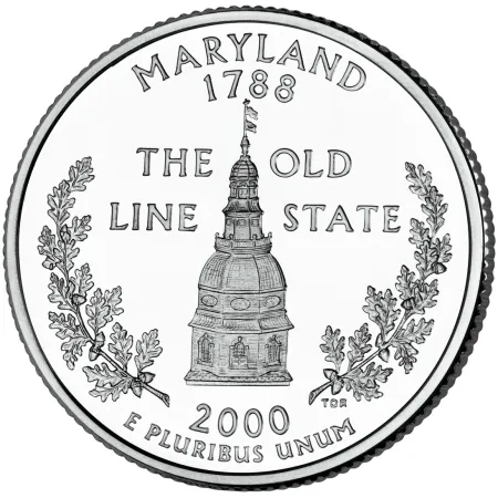 2000-P Maryland State Quarter