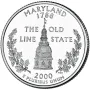 2000-P Maryland State Quarter