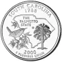 2000-P South Carolina State Quarter