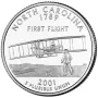 2001-P North Carolina State Quarter