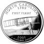 2001-S North Carolina Proof State Quarter