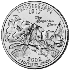 2002-D Mississippi State Quarter 2002-D Mississippi State Quarter