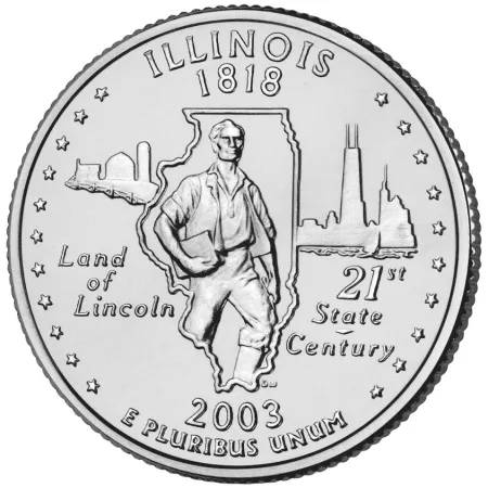 2003-D Illinois State Quarter