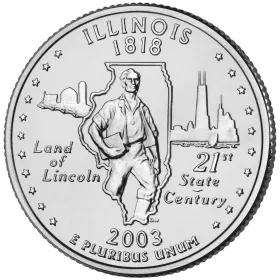 2003-P Illinois State Quarter 2003-P Illinois State Quarter