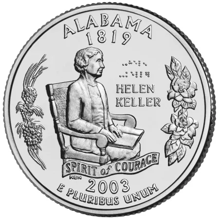 2003-D Alabama State Quarter