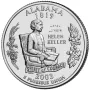 2003-D Alabama State Quarter