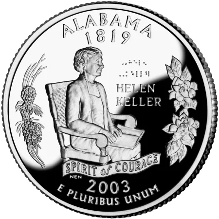2003-S Alabama Proof State Quarter