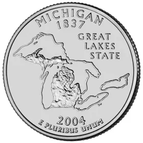 2004-P Michigan State Quarter 2004-P Michigan State Quarter