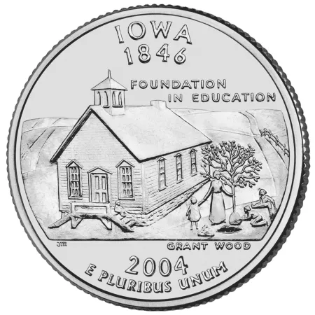 2004-P Iowa State Quarter