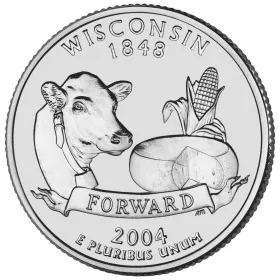 2004-D Wisconsin State Quarter 2004-D Wisconsin State Quarter