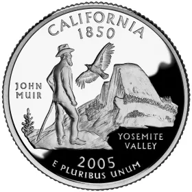 2005-S California Silver Proof State Quarter 2005-S California Silver Proof State Quarter