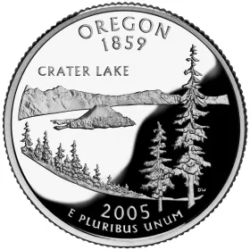 2005-S Oregon Proof State Quarter 2005-S Oregon Proof State Quarter