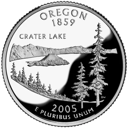 2005-S Oregon Proof State Quarter