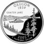 2005-S Oregon Proof State Quarter