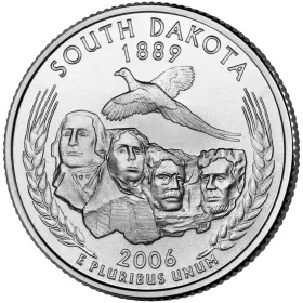 2006-P South Dakota State Quarter 2006-P South Dakota State Quarter