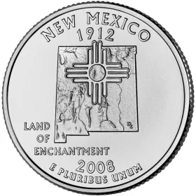 2008-D New Mexico State Quarter