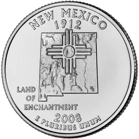 2008-P New Mexico State Quarter 2008-P New Mexico State Quarter