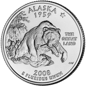 2008-D Alaska State Quarter 2008-D Alaska State Quarter