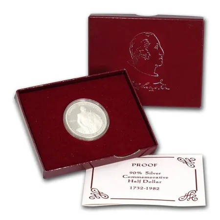 1982-S George Washington 1/2 Dollar Silver Commemorative Proof