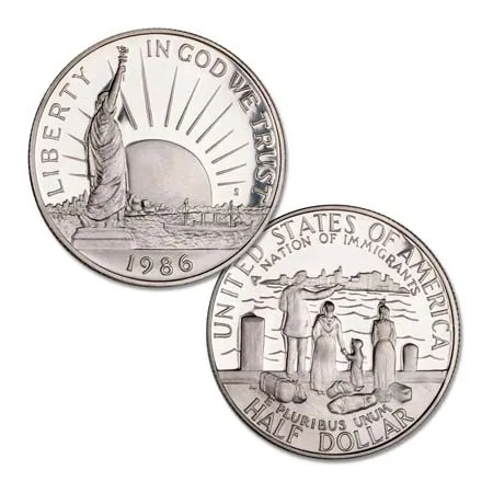 1986 S US Commemorative Statue of Liberty $1 Proof US Mint 