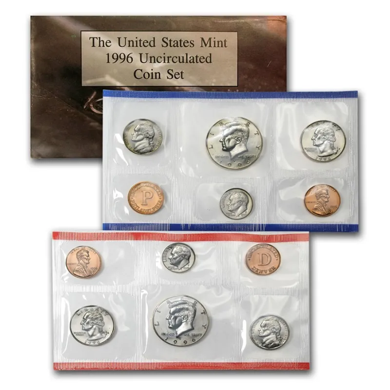1996 W Roosevelt Dime Uncirculated US Mint 