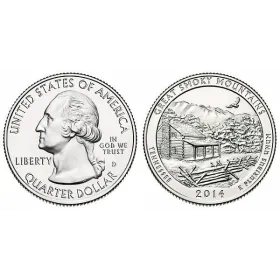 2014-D Great Smoky Mountains National Parks Quarter 2014-D Great Smoky Mountains America The Beautiful Quarters National Park Quarters