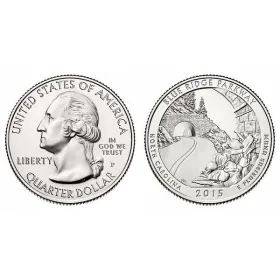 2015-P Blue Ridge Parkway National Park Quarter 2015-P Blue Ridge Parkway America The Beautiful Quarters National Park Quarters