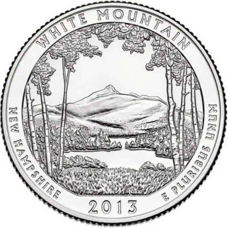 2013-P White Mountain National Forest Quarter
