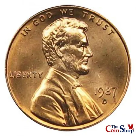 1987-D Lincoln Cent