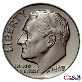 1963-P Roosevelt Dime 1963-P Roosevelt Dime