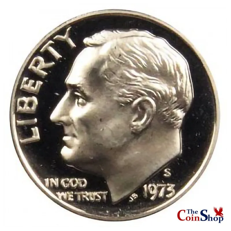 1973-S Clad Roosevelt Dime Shipped FREE Best Prices on  Nice Coins! 