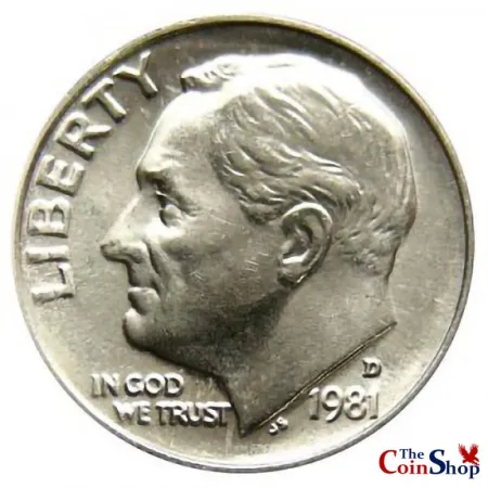 1981-D Roosevelt Dime
