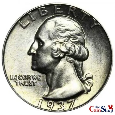 1937-P Washington Quarter