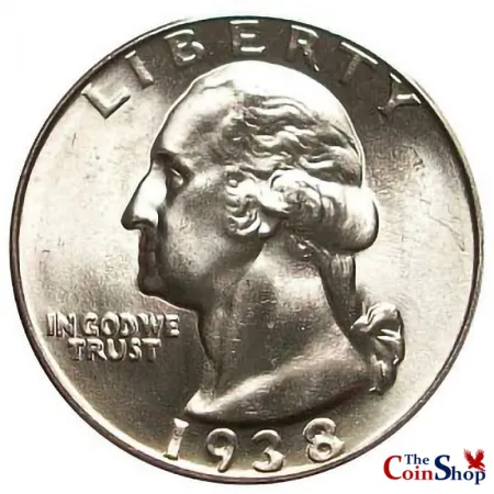 1938-S Washington Quarter