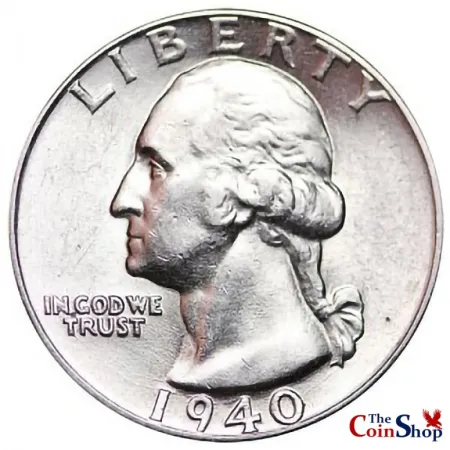 1940-P Washington Quarter
