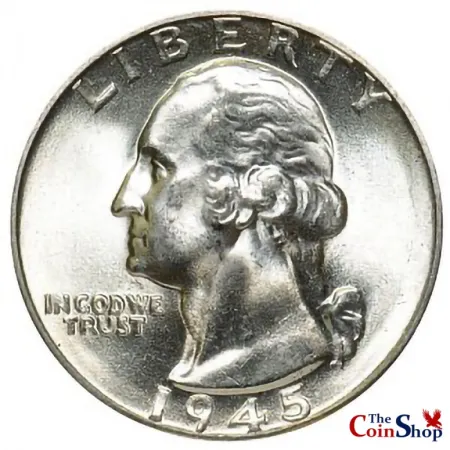 1945-P Washington Quarter