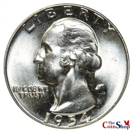 1954-P Washington Quarter
