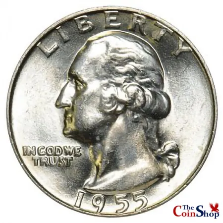 1955-D Washington Quarter