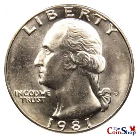 1981-D Washington Quarter 1981-D Washington Quarter