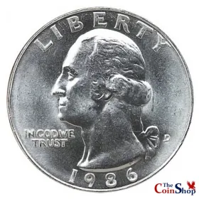 1986-D Washington Quarter 1986-D Washington Quarter