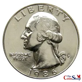 1986-P Washington Quarter 1986-P Washington Quarter