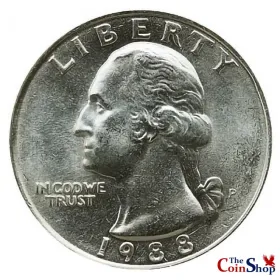 1988-P Washington Quarter 1988-P Washington Quarter
