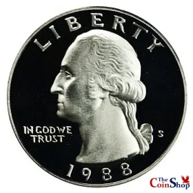 1988-S Proof Washington Quarter 1988-S Proof Washington Quarter