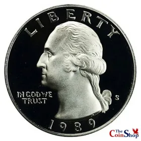 1989-S Proof Washington Quarter 1989-S Proof Washington Quarter