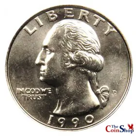 1990-D Washington Quarter 1990-D Washington Quarter
