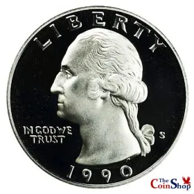 1990-S Proof Washington Quarter 1990-S Proof Washington Quarter